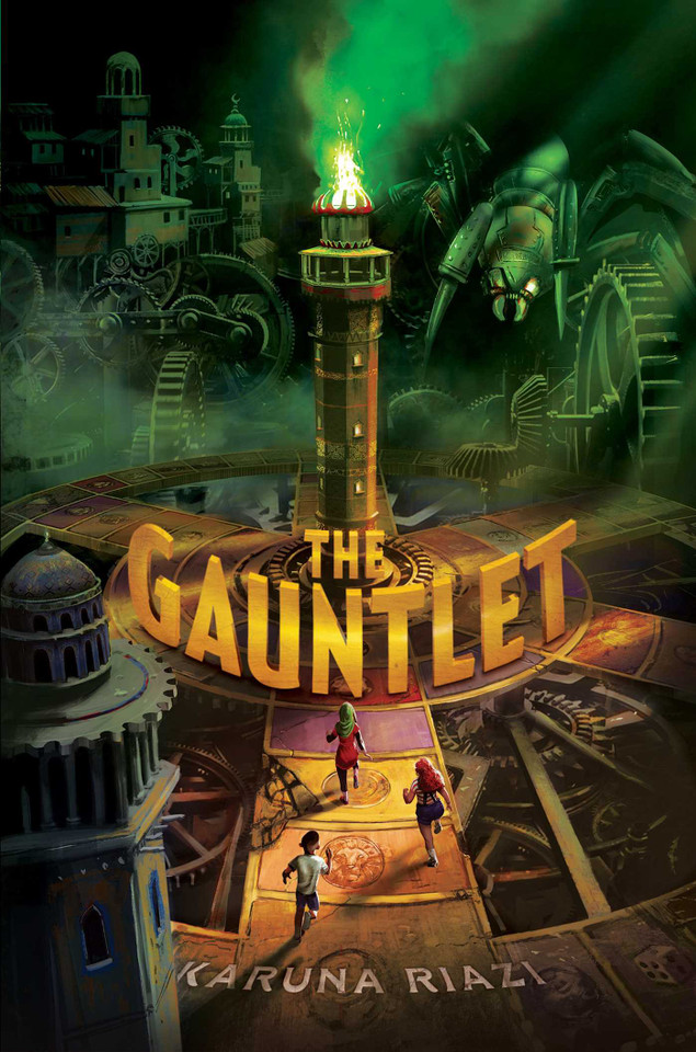The Gauntlet book cover by Karuna Riazi