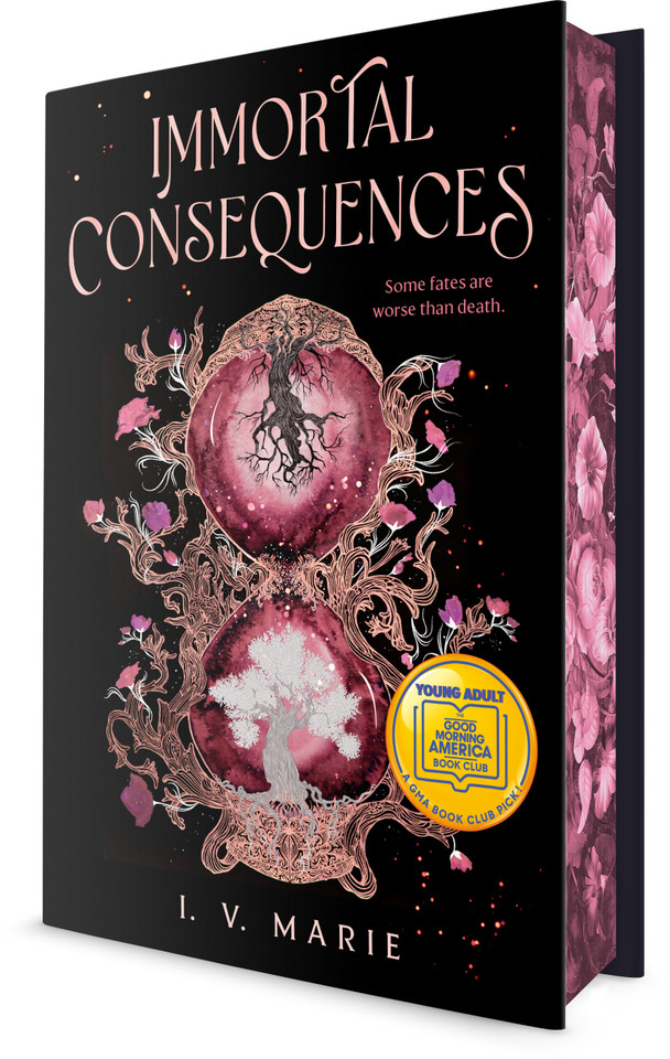 Immortal Consequences: A Good Morning America YA Book Club Pick (The Souls of Blackwood Academy) book cover by I. V. Marie