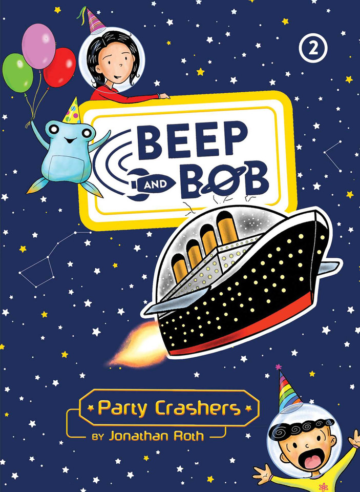 Party Crashers (Beep and Bob) book cover by Jonathan Roth
