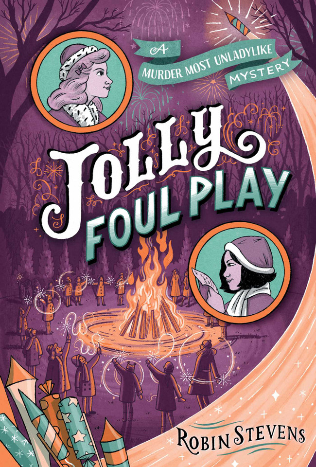 Jolly Foul Play (A Murder Most Unladylike Mystery) book cover by Robin Stevens