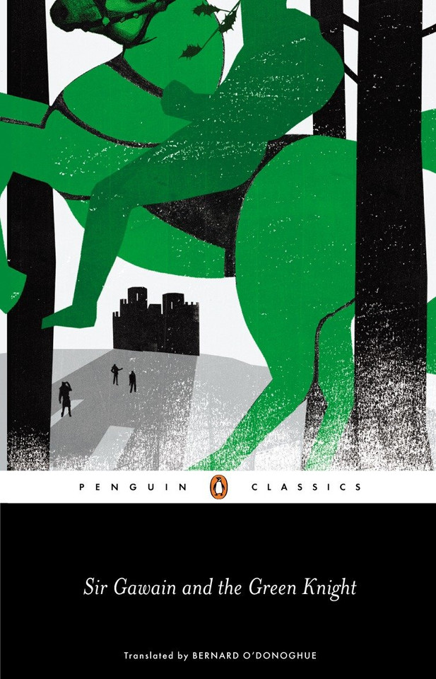 Sir Gawain and the Green Knight book cover by 