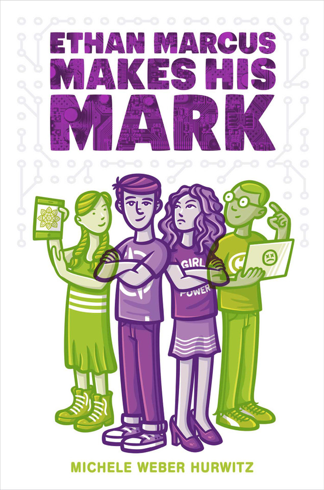 Ethan Marcus Makes His Mark book cover by Michele Weber Hurwitz
