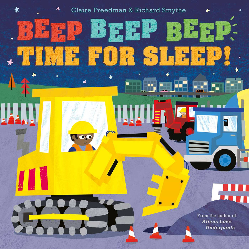 Beep Beep Beep Time for Sleep! book cover by Claire Freedman