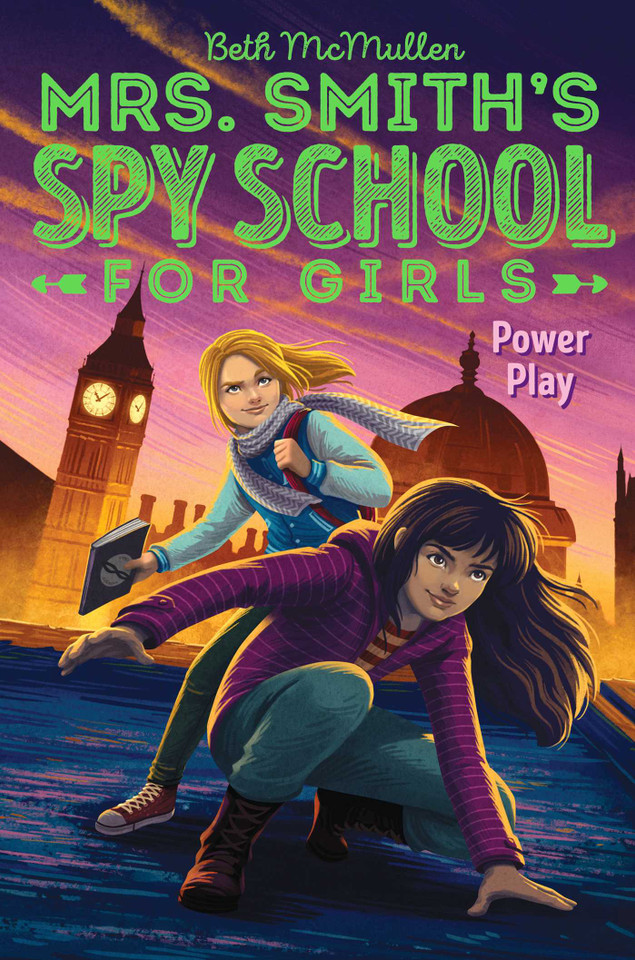 Power Play (Mrs. Smith's Spy School for Girls) book cover by Beth McMullen