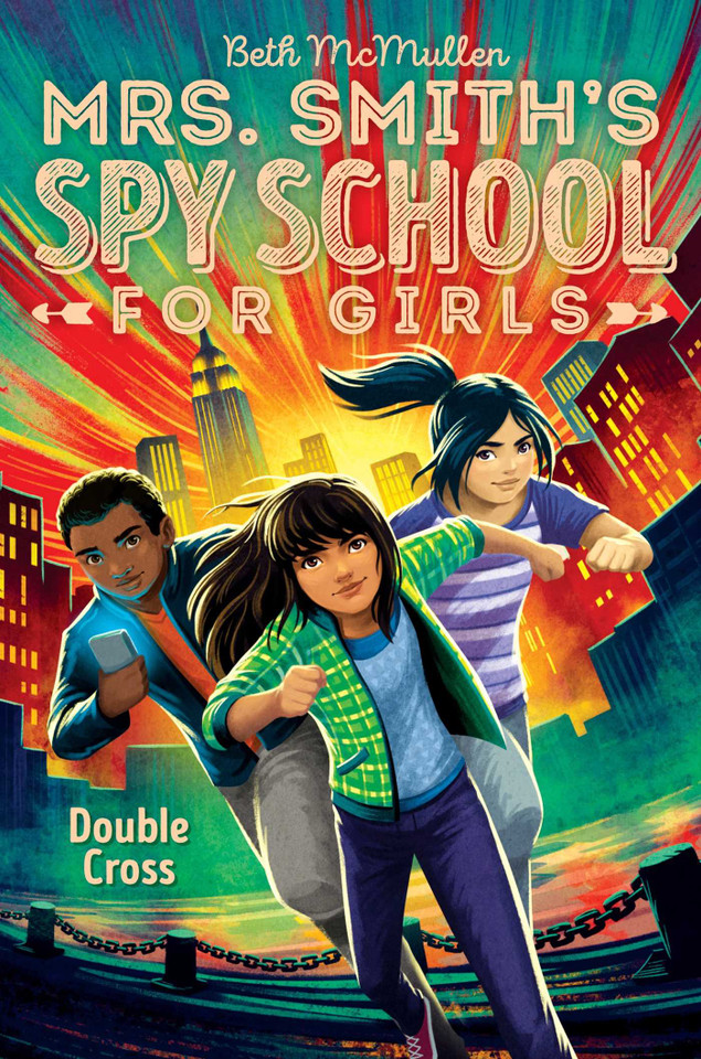 Double Cross (Mrs. Smith's Spy School for Girls) book cover by Beth McMullen