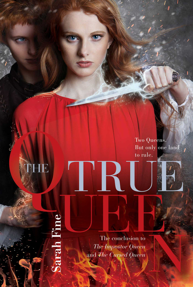 The True Queen (The Impostor Queen) book cover by Sarah Fine