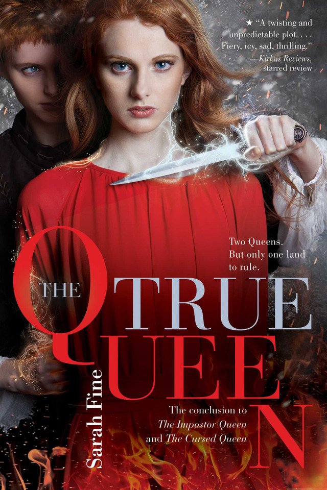 The True Queen (The Impostor Queen) book cover by Sarah Fine