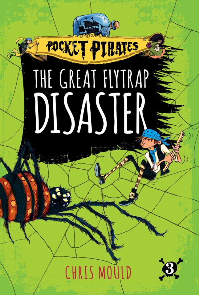 The Great Flytrap Disaster (Pocket Pirates) book cover by Chris Mould