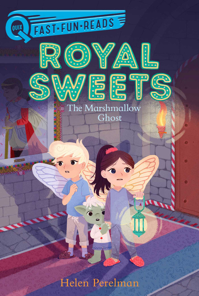 The Marshmallow Ghost: A QUIX Book (Royal Sweets) book cover by Helen Perelman