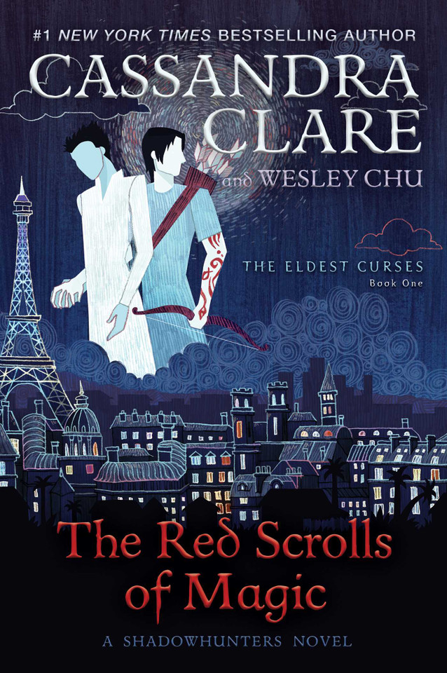 The Red Scrolls of Magic (The Eldest Curses) book cover by Cassandra Clare, Wesley Chu