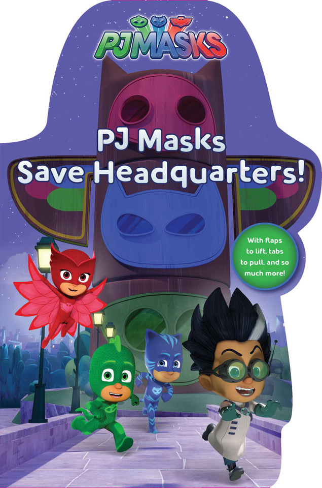 PJ Masks Save Headquarters! (PJ Masks) book cover by 