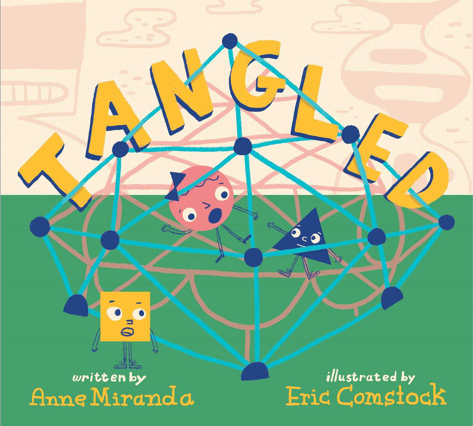 Tangled: A Story About Shapes book cover by Anne Miranda