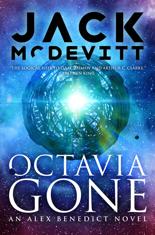 Octavia Gone (An Alex Benedict Novel) book cover by Jack Mcdevitt