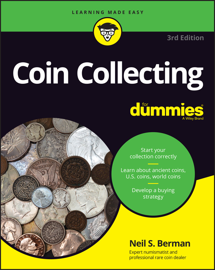 Coin Collecting For Dummies book cover by Neil S. Berman