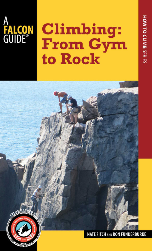 Climbing: From Gym to Rock book cover by Nate Fitch, Ron Funderburke