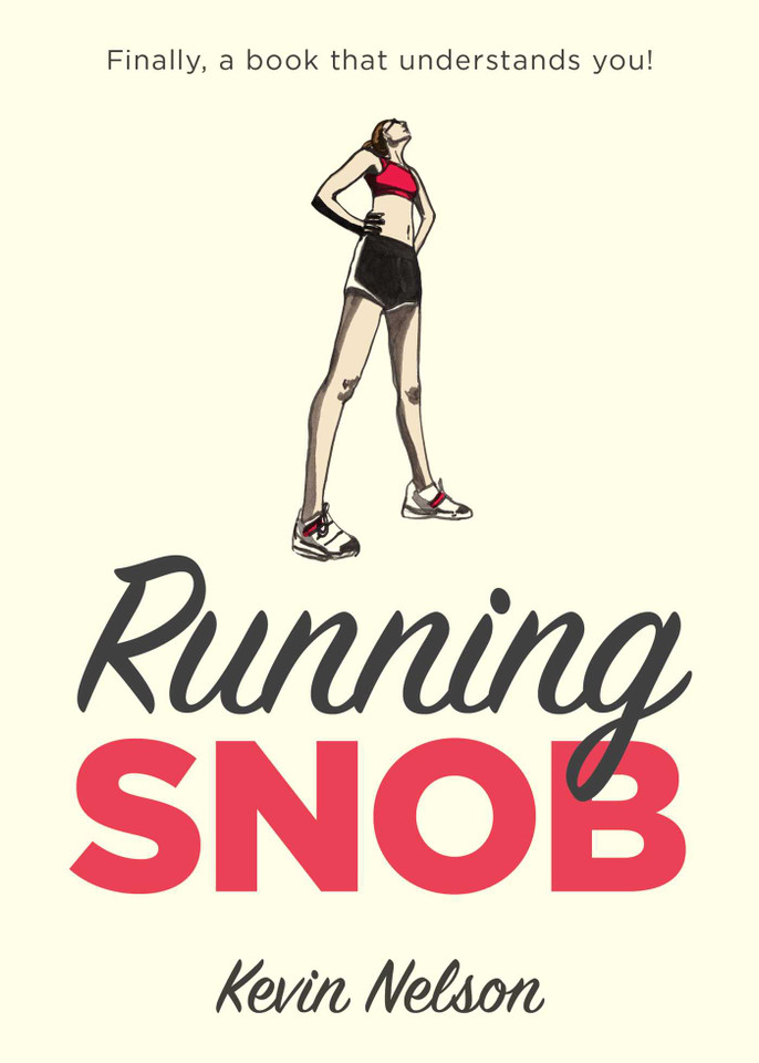 Running Snob book cover by Kevin Nelson