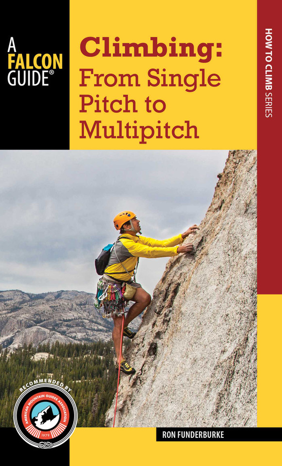 Climbing: From Single Pitch to Multipitch book cover by Ron Funderburke