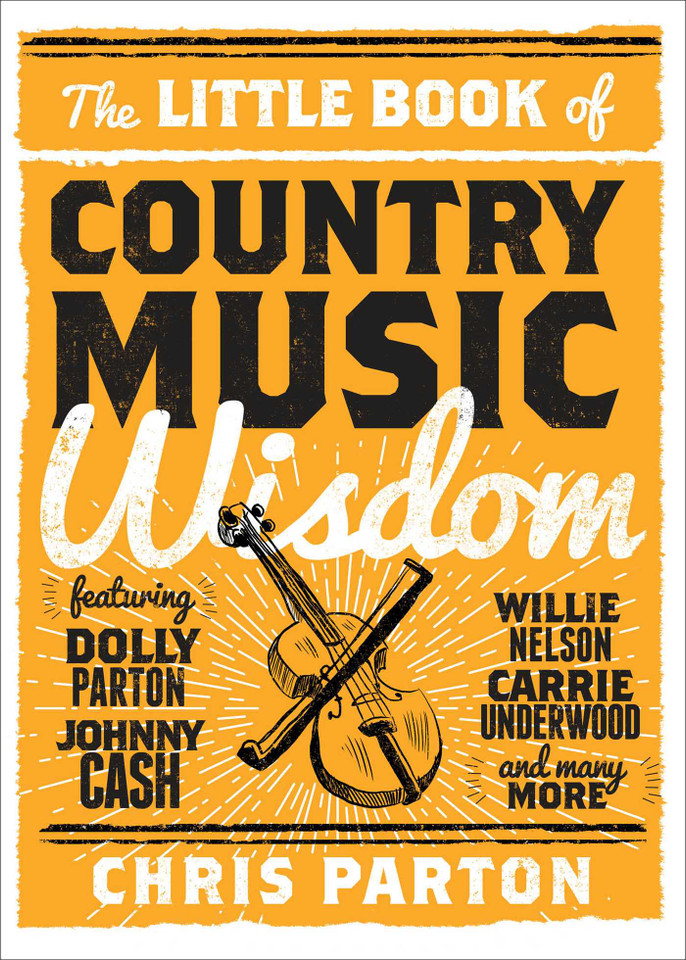 The Little Book of Country Music Wisdom book cover by Christopher Parton