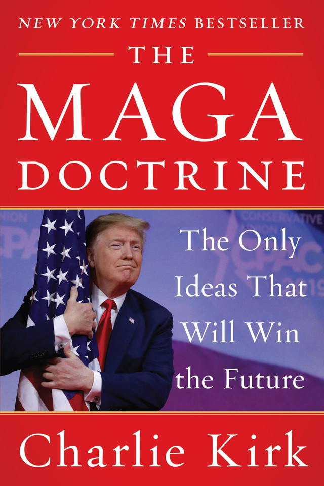 The MAGA Doctrine: The Only Ideas That Will Win the Future book cover by Charlie Kirk