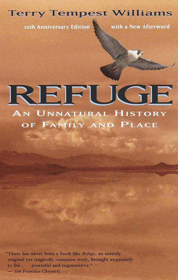 Refuge: An Unnatural History of Family and Place book cover by Terry Tempest Williams