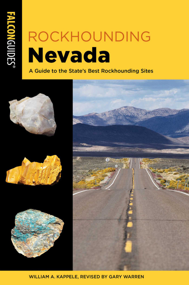 Rockhounding Nevada (Rockhounding Series) book cover by William A. Kappele