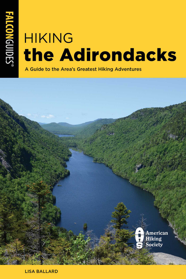 Hiking the Adirondacks (Regional Hiking Series) book cover by Lisa Ballard