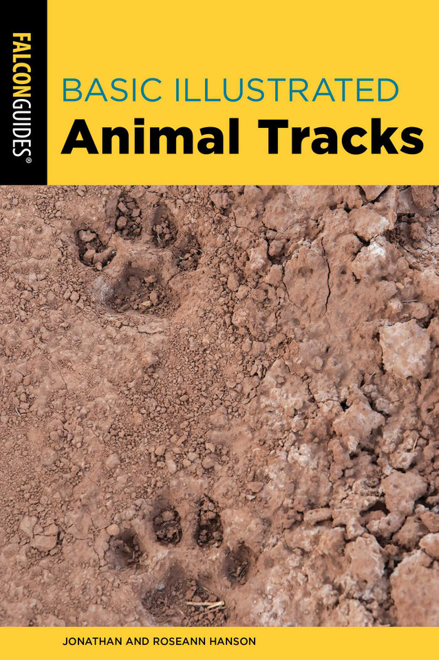 Basic Illustrated Animal Tracks (Basic Illustrated Series) book cover by Jonathan Hanson, Roseann Hanson