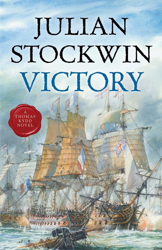 Victory book cover by Julian Stockwin