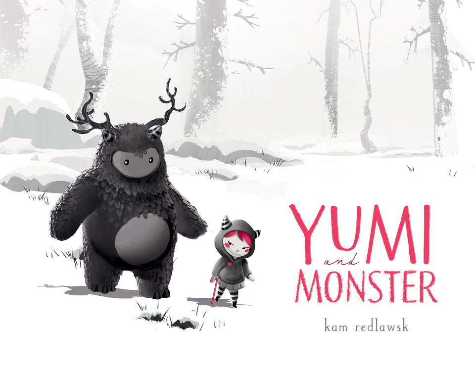 Yumi and Monster book cover by Kam Redlawsk