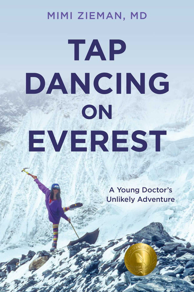 Tap Dancing on Everest: A Young Doctor's Unlikely Adventure book cover by Mimi Zieman