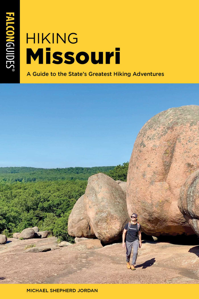 Hiking Missouri (State Hiking Guides Series) book cover by Michael Shepherd Jordan