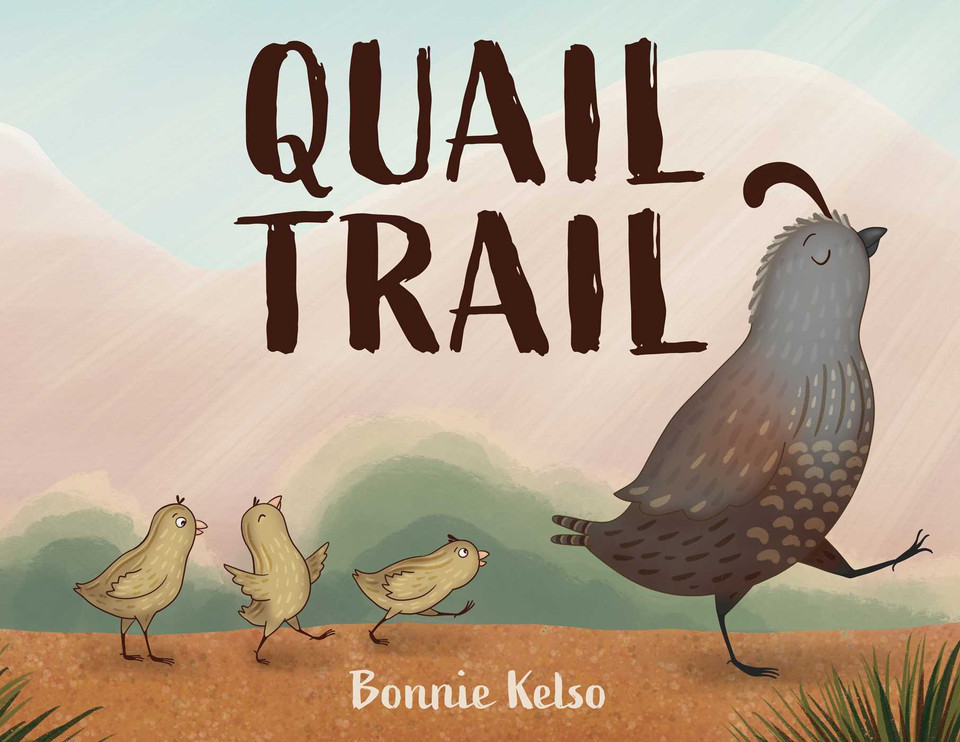 Quail Trail book cover by Bonnie Kelso