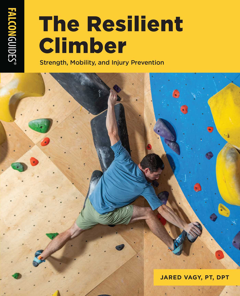 The Resilient Climber: Strength, Mobility, and Injury Prevention (How To Climb Series) book cover by Jared Vagy