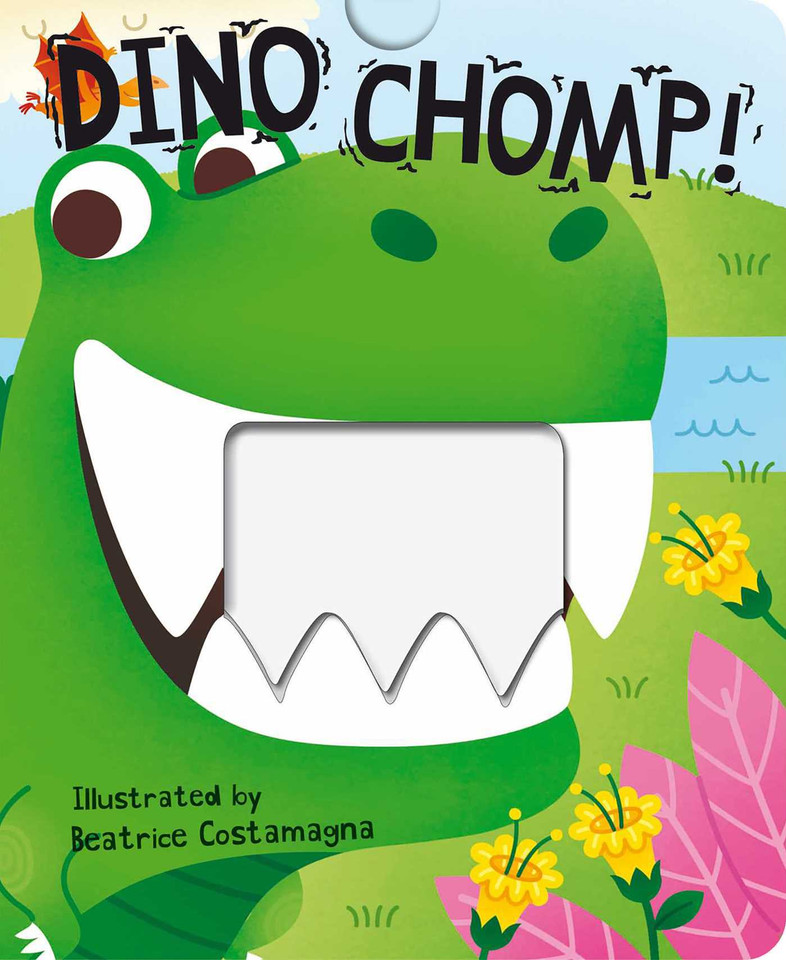 Dino Chomp! (Crunchy Board Books) book cover by Little Bee Books