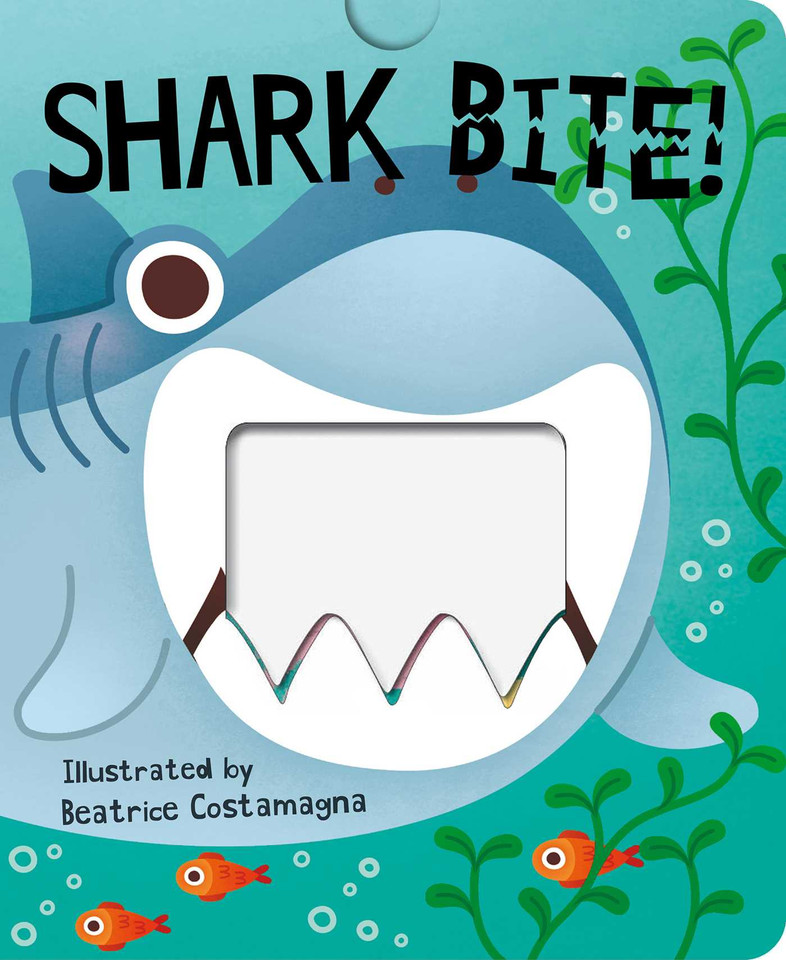 Shark Bite! (Crunchy Board Books) book cover by Little Bee Books