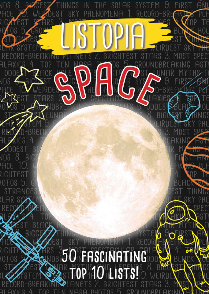 Listopia: Space book cover by Dr. Mike Goldsmith