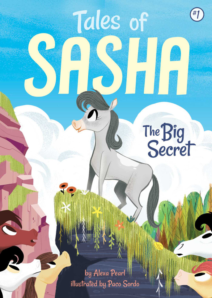 Tales of Sasha 1: The Big Secret (Tales of Sasha) book cover by Alexa Pearl