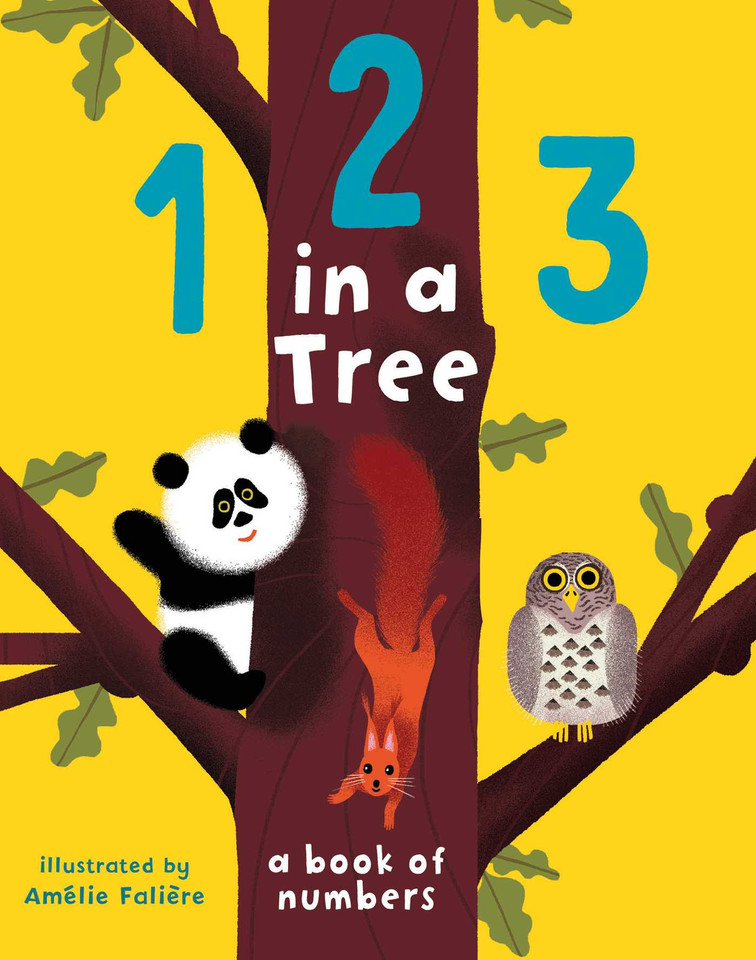 123 in a Tree book cover by Amélie Faliere
