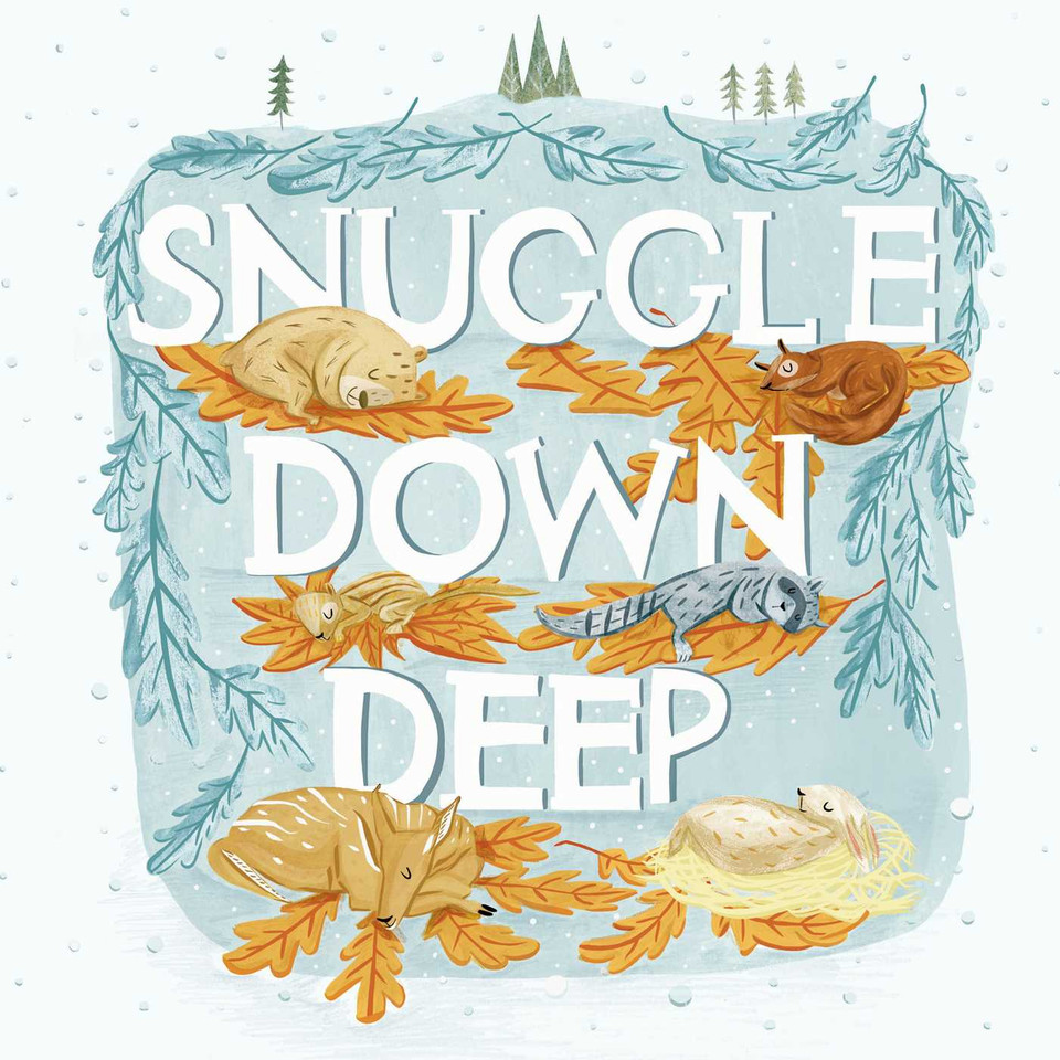 Snuggle Down Deep book cover by Diane Ohanesian