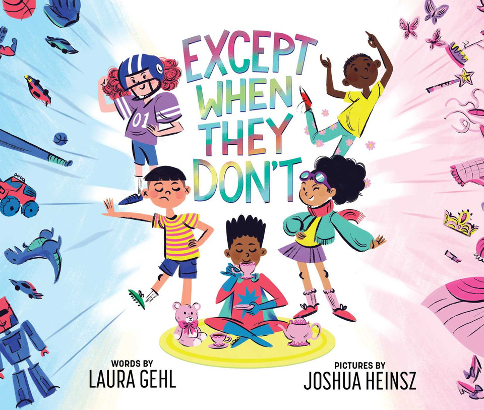 Except When They Don't book cover by Laura Gehl