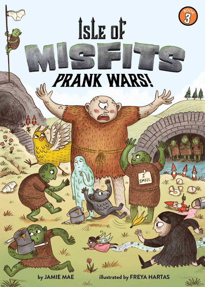 Isle of Misfits 3: Prank Wars! (Isle of Misfits) book cover by Jamie Mae