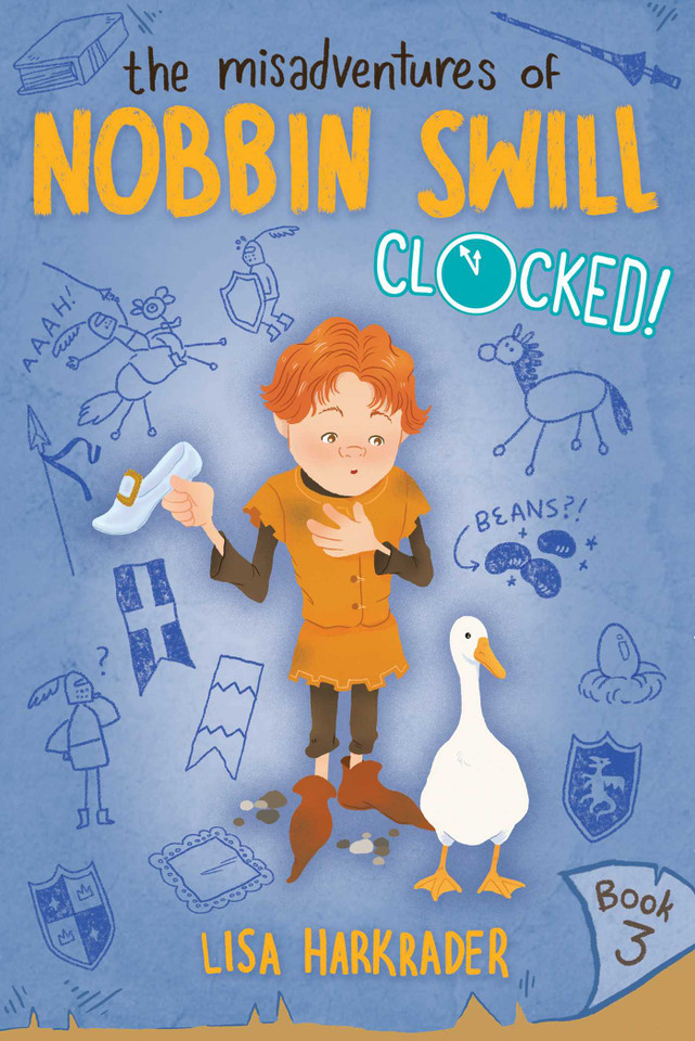 Clocked! (The Misadventures of Nobbin Swill) book cover by Lisa Harkrader