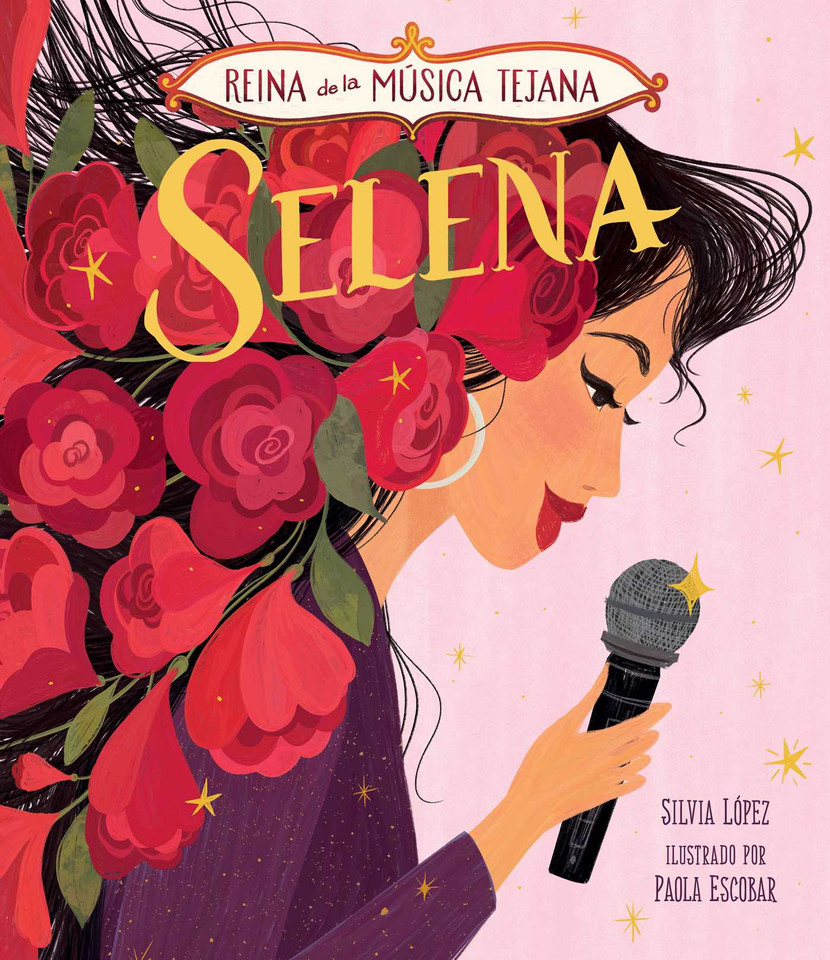 Selena, reina de la música tejana book cover by Silvia López