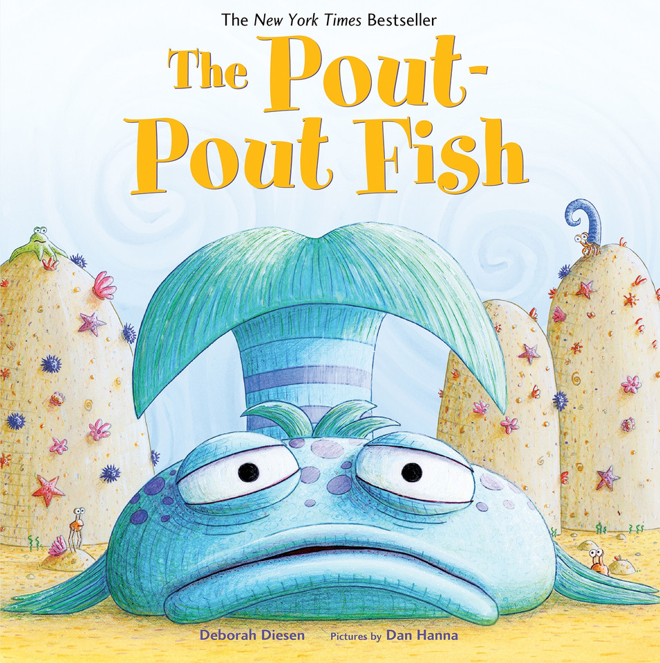 The Pout-Pout Fish book cover by Deborah Diesen