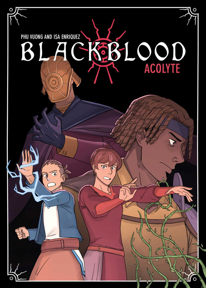 Blackblood: Acolyte: A Graphic Novel book cover by Phu Vuong