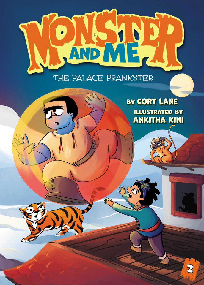 Monster and Me 2: The Palace Prankster (Monster and Me) book cover by Cort Lane