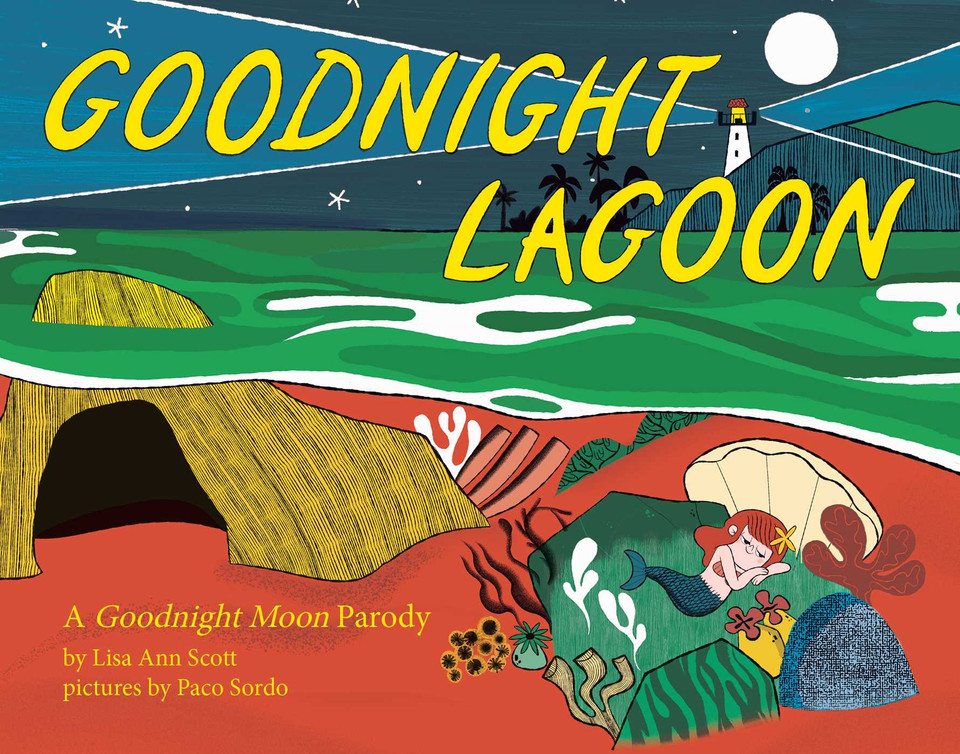 Goodnight Lagoon (Mini Bee Board Books) book cover by Lisa Ann Scott