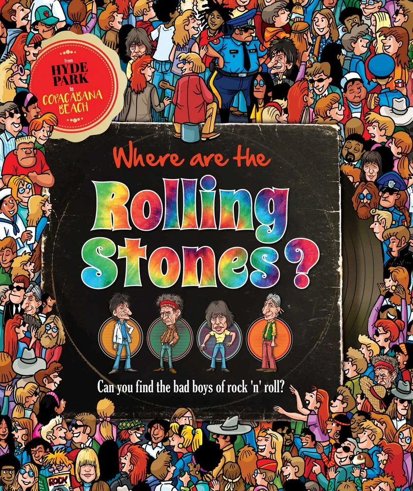 The Rolling Stones book cover by Igloo Books