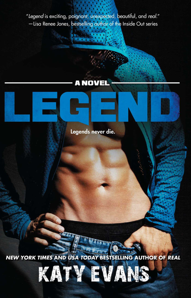 Legend (The REAL series) book cover by Katy Evans