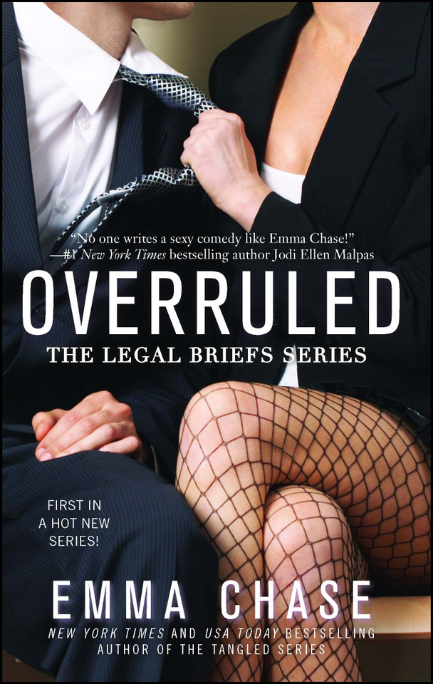 Overruled (The Legal Briefs Series) book cover by Emma Chase